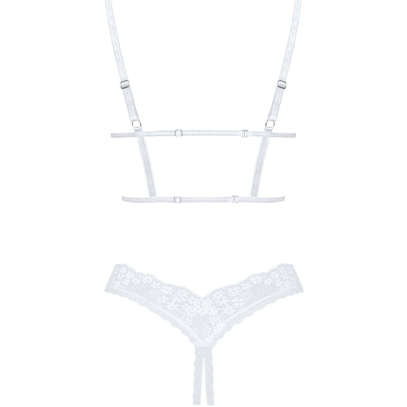 OBSESSIVE - HEAVENLLY 2-PIECE CUPLESS XL/XXL SET