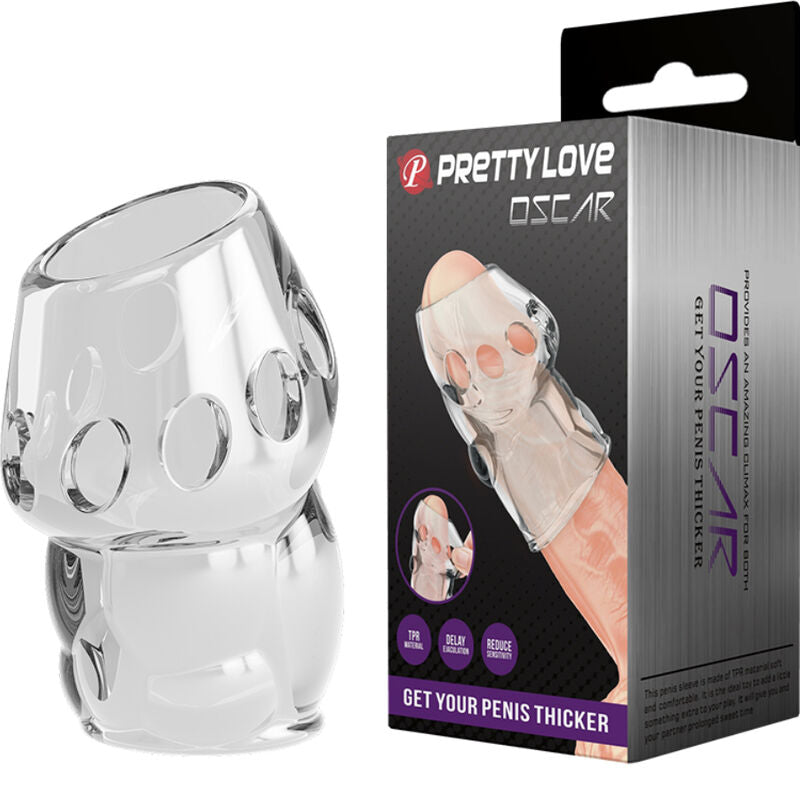 PRETTY LOVE - TRANSPARENT PENIS OSCAR THICKER