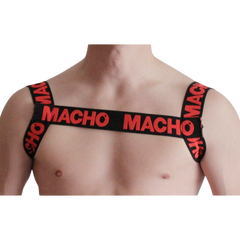 MACHO - ARNÊS VERMELHO