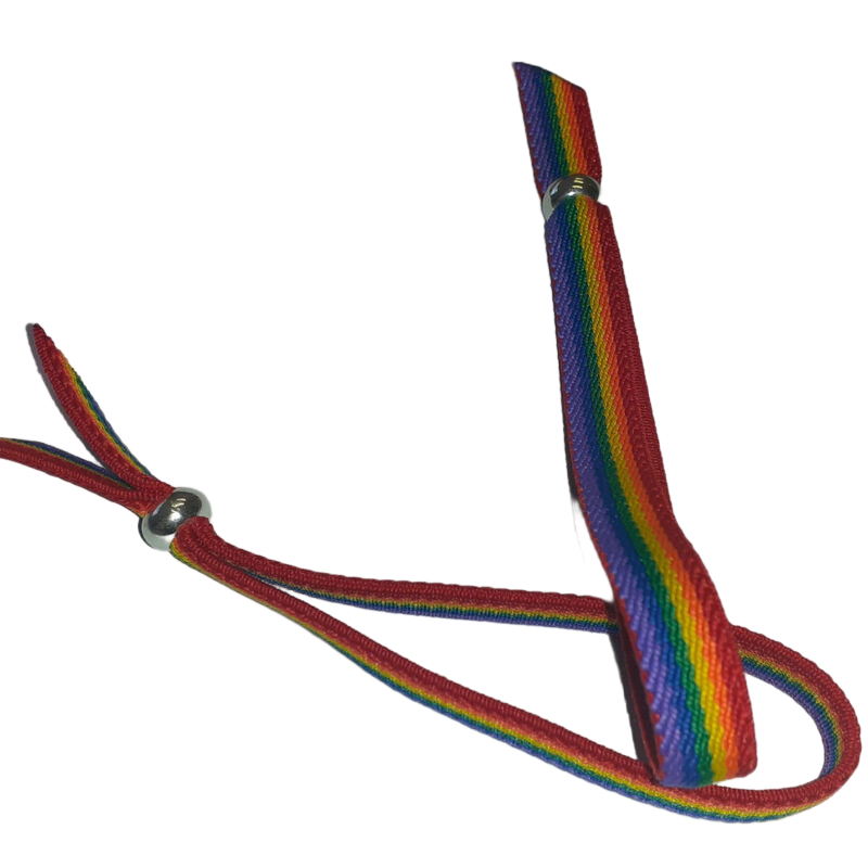 PRIDE - LUXURY RUBBER GIRL'S BRACELET WITH PRIDE BEAD
