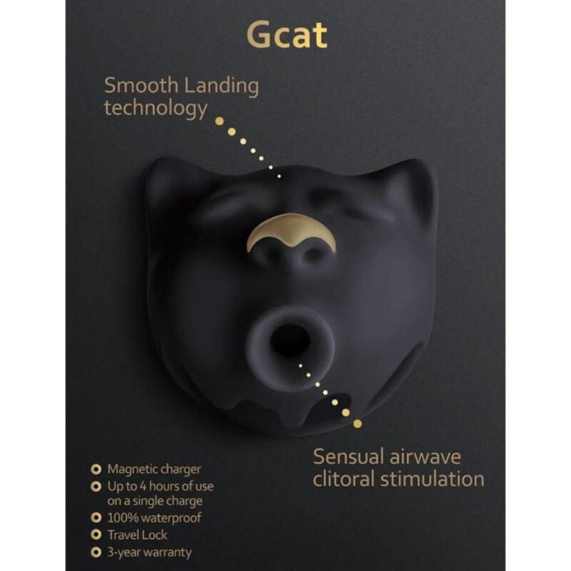 G-VIBE - GCAT MYSTIC BLACK CLITORIS OTORIS