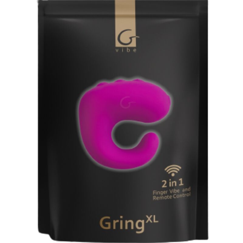 G-VIBE - FUN TOYS GRING XL VIBRATING RING SWEET RASPBERRY