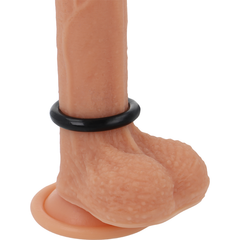 POWERING - SUPER FLEXIBLE AND RESISTANT PENIS RING 3.5 CM BLACK