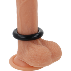 POWERING - SUPER FLEXIBLE AND RESISTANT PENIS RING 4.5 CM BLACK