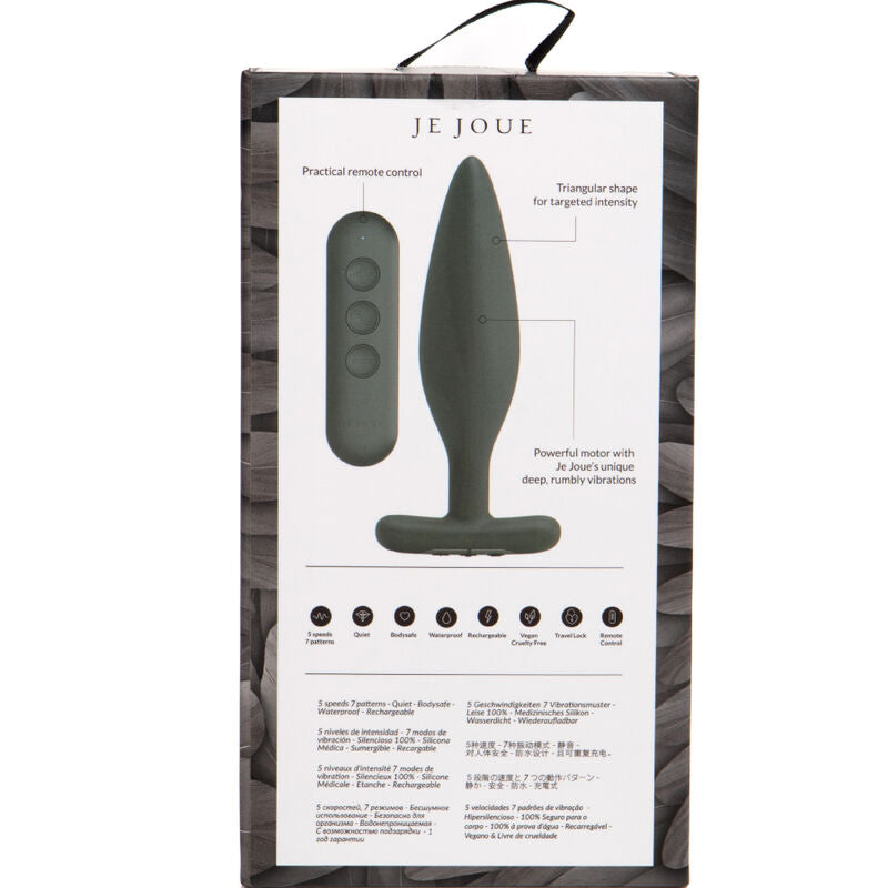 JE JOUE - ANAL VIBRATOR EGON PLUG BLACK