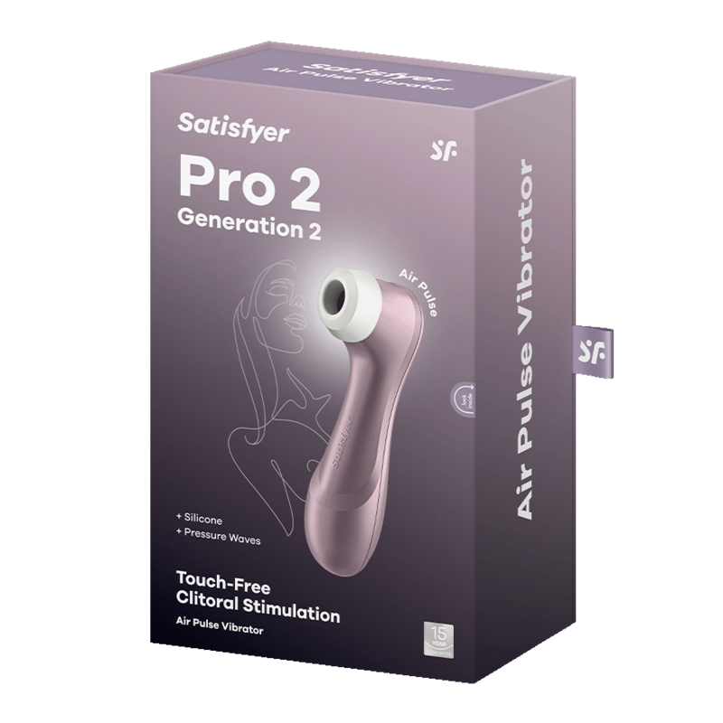 SATISFYER - AIR PULSE STIMULATOR PRO 2 VIOLET