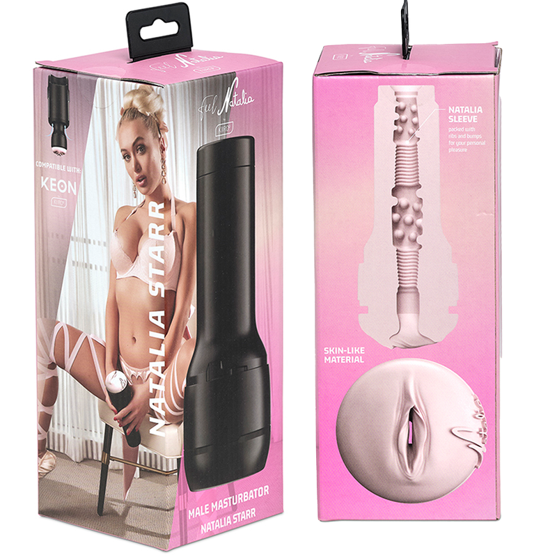 KIIROO - KEON + FEEL NATALIA STARR + AQUA QUALITY LUBRICANT 50 ML 