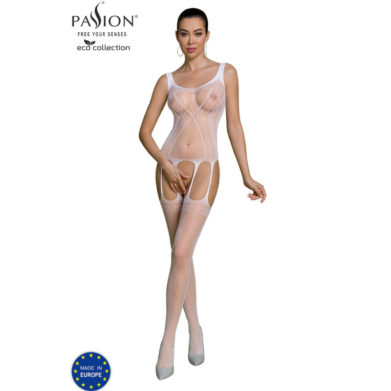 PASSION - COLEO ECO BODYSTOCKING ECO BS007 VERMELHO
