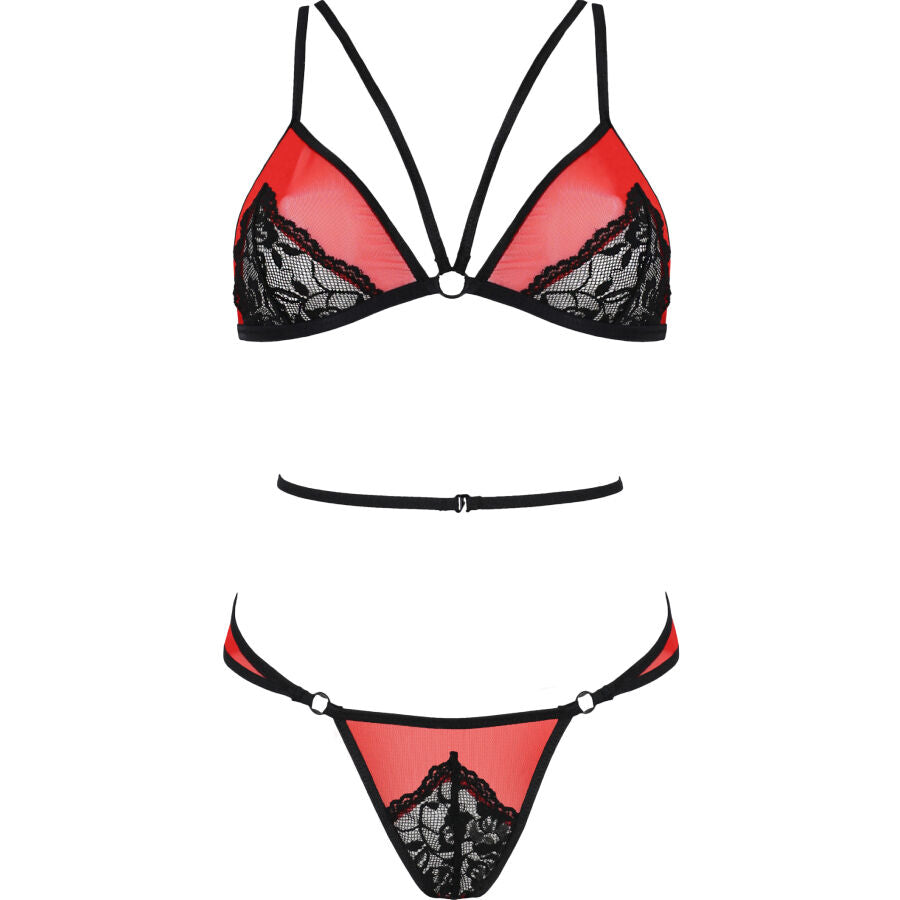 PASSION - RED EROTIC LINE PEONIA SET S/M