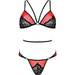 PASSION - RED EROTIC LINE PEONIA SET S/M