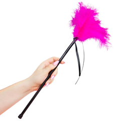 SECRETPLAY - PENAS ROSA 40 CM