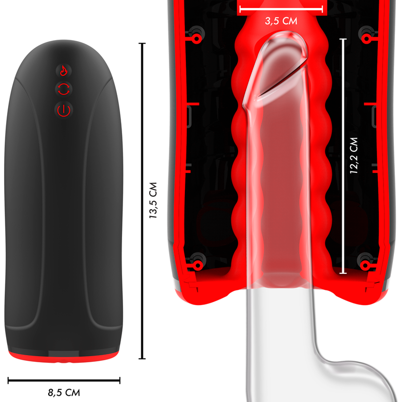 JAMYJOB - SWING-R WARMING EFFECT, SWING TECHNOLOGY AND VIBRATING MASTURBATOR