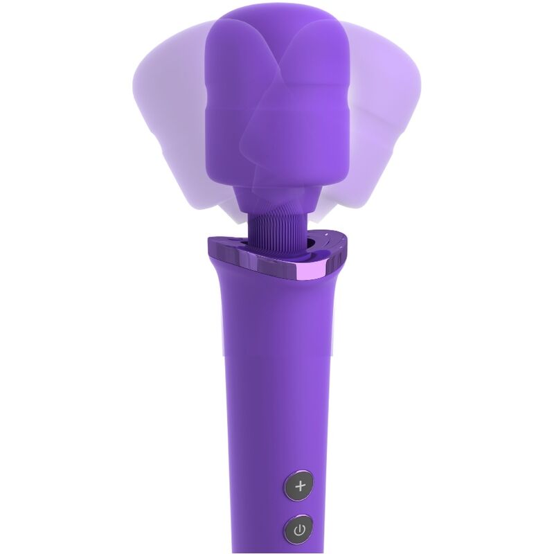 FANTASY FOR HER - RECHARGEABLE WAND MASSAGER FOR HER AND VIBRATOR 50 LEVELS VIOLET