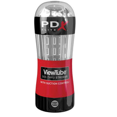 PDX ELITE - STROKER VIEWTUBE CONTROL CLEAR JUICE