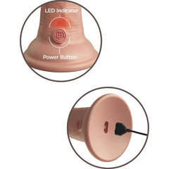 KING COCK - ELITE REALISTIC SILICONE VIBRATOR 20.3 CM