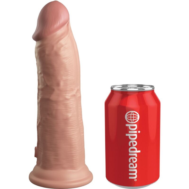 KING COCK - ELITE DELUXE ADJUSTABLE HARNESS KIT WITH TESTICLE RING AND 20.3 CM DILDO