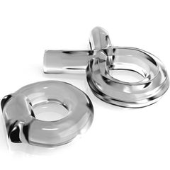 CLASSIX - COUPLES SET 2 CLEAR COCK RINGS