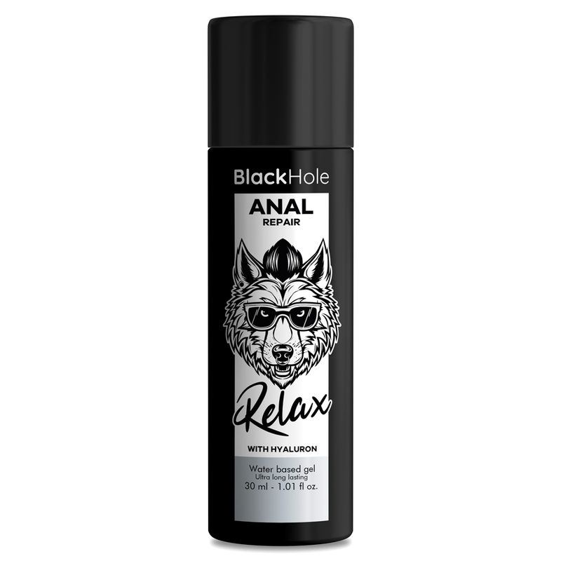 BLACK HOLE - WATER BASED ANAL RELAX REPAIR WITH HYALURON 30 ML