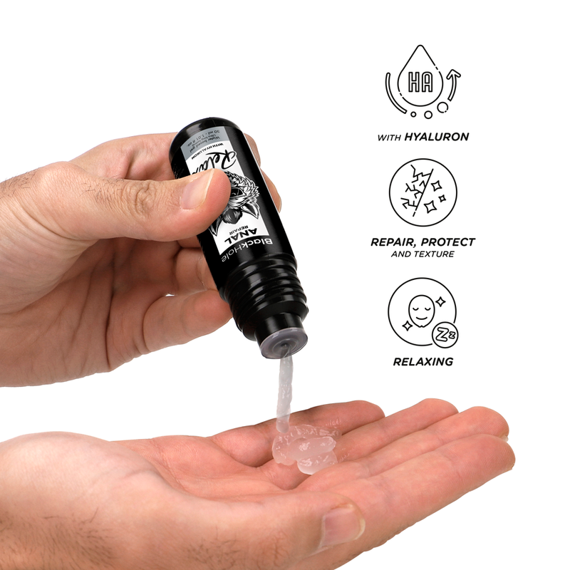 BLACK HOLE - WATER BASED ANAL RELAX REPAIR WITH HYALURON 30 ML