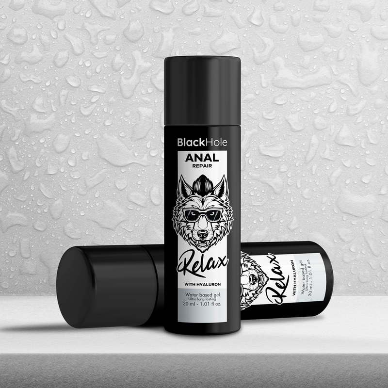 BLACK HOLE - WATER BASED ANAL RELAX REPAIR WITH HYALURON 30 ML