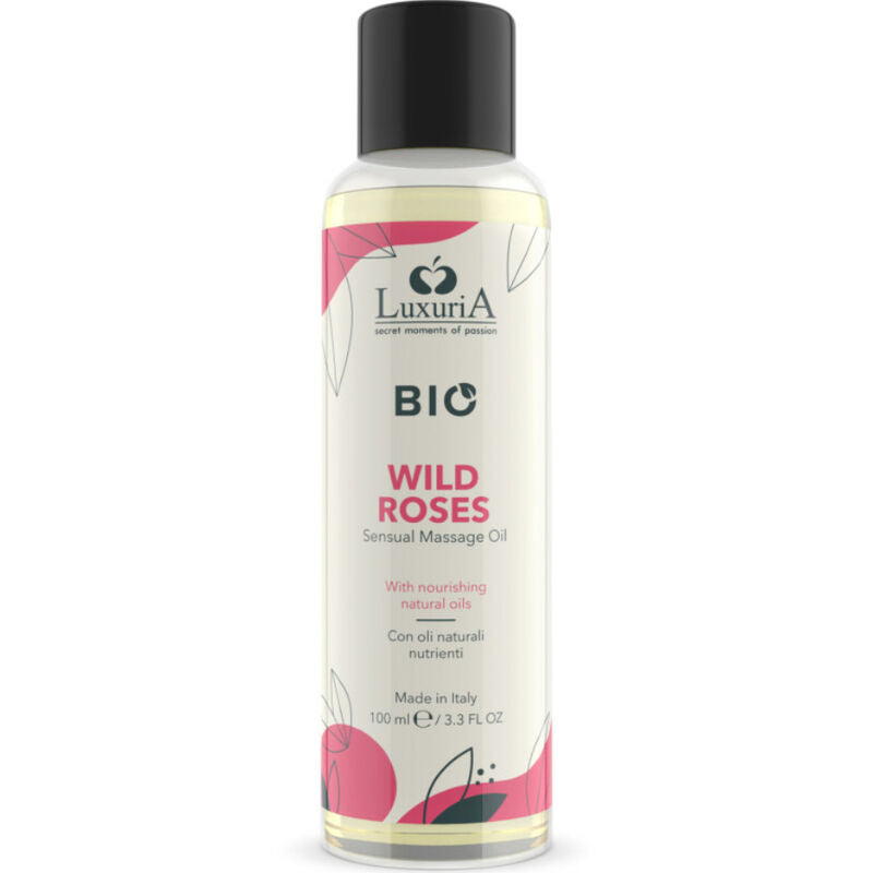 INTIMATELINE LUXURIA - ORGANIC WILD ROSES MASSAGE OIL 100 ML