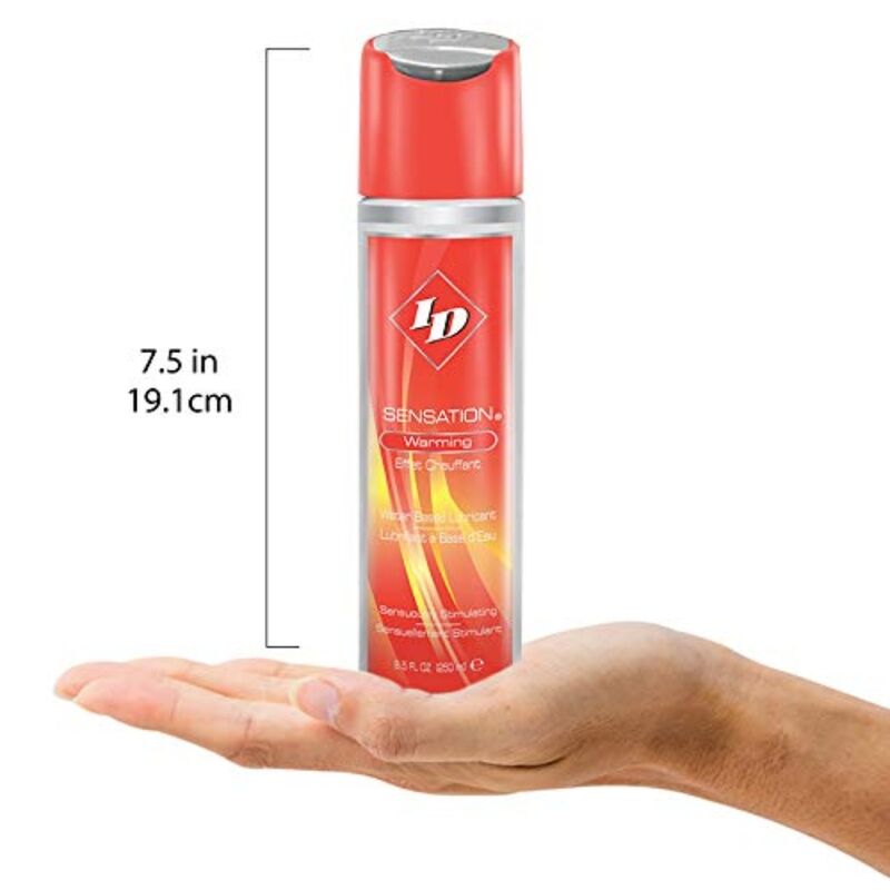 ID SENSATION - WATER BASED LUBRICANT WITH HEATING EFFECT 250 ML