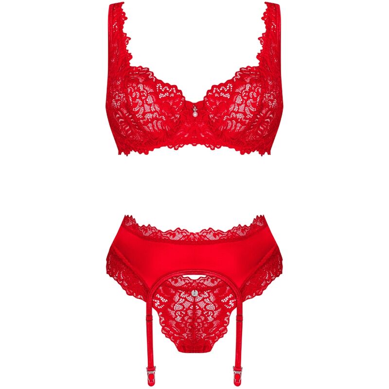 OBSESSIVE - CONJUNTO AMOR CHERRIS 3 PEÇAS S/M