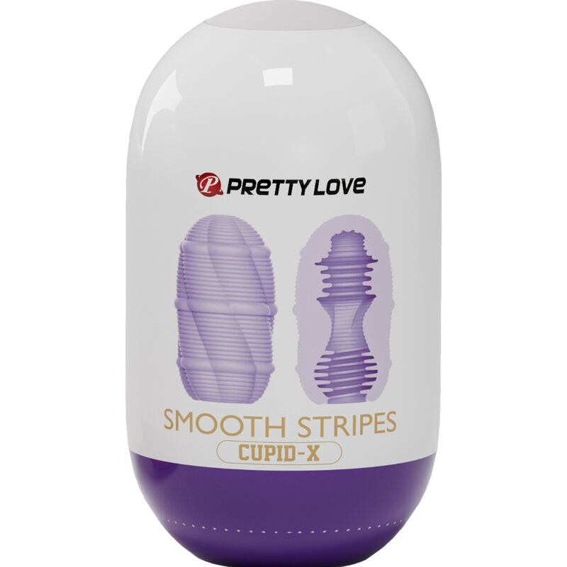 PRETTY LOVE - STRIPES PLAIN CUPID MASTURBATOR EGG
