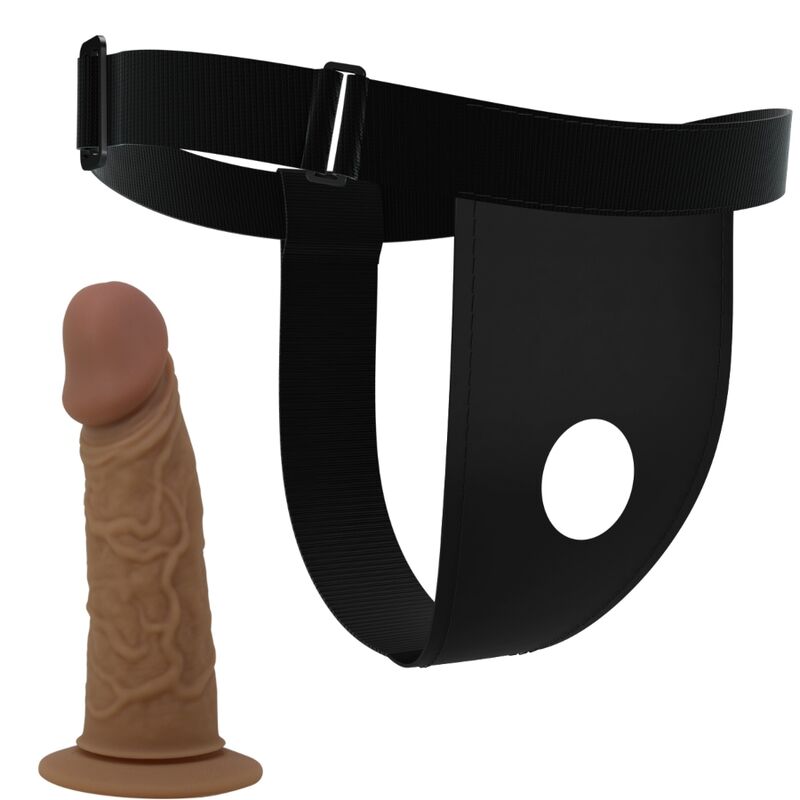 PRETTY LOVE - BRIEF HARNNES WITH DIDLO INCLUDED