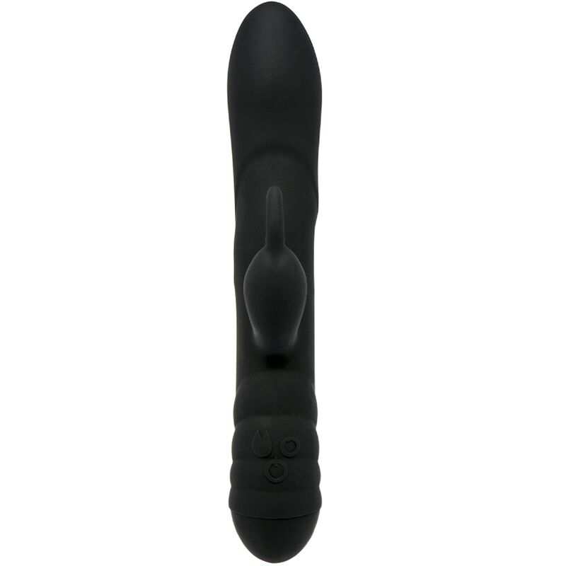 ADRIEN LASTIC - TWISTER VIBRATOR AND ROTATOR MASSAGER BLACK RABBIT