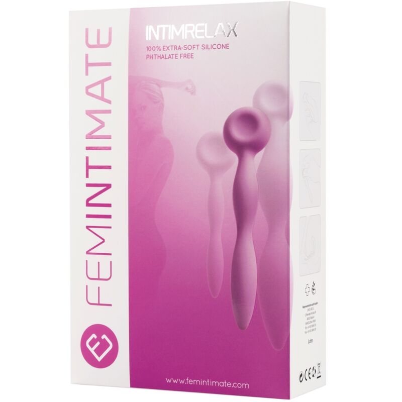 FEMINTIMATE - INTIMRELAX SET OF 3 VAGINAL DILATORS