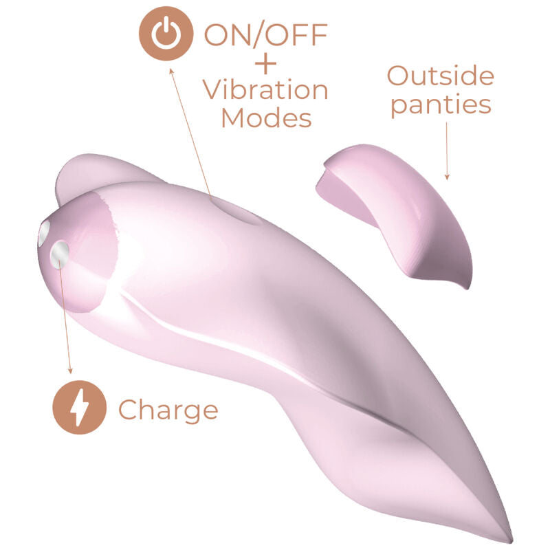 ADRIEN LASTIC - PINK TEMPTATION CLITORAL STIMULATOR - FREE APP