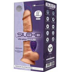 SILEXD - MODEL 1 PREMIUM SILICONE REALISTIC PENIS VIBRATOR SILEXPAN REMOTE CONTROL 20 CM