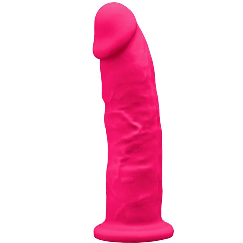 SILEXD - MODEL 2 PREMIUM REALISTIC PENIS SILEXPAN SILICONE FUCHSIA 19 CM