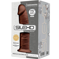 SILEXD - MODEL 2 PREMIUM REALISTIC PENIS SILEXPAN SILICONE BROWN 19 CM