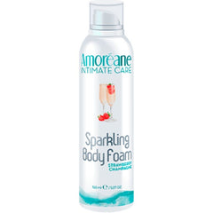 AMOREANE - MASSAGER ESPUMA CORPORAL MORANGO CHAMPAGNE 150 ML