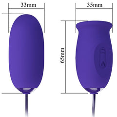 PRETTY LOVE - DAISY YOUTH VIOLET RECHARGEABLE VIBRATING STIMULATOR