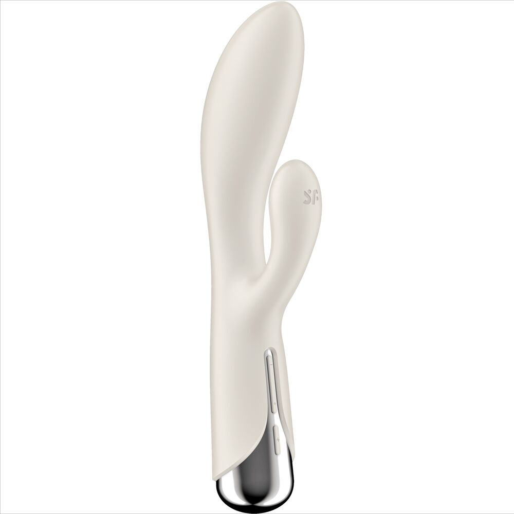 SATISFYER - ROTARY RABBIT 1 CLITORIS AND G-SPOT STIMULATION RED