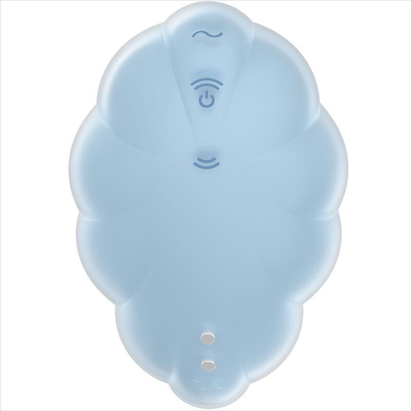 SATISFYER - CLOUD DANCER RED AIR PULSE VIBRATOR