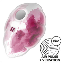 SATISFYER - CLOUD DANCER RED AIR PULSE VIBRATOR