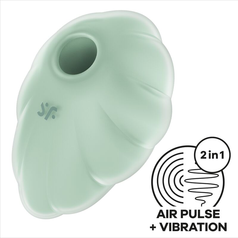 SATISFYER - CLOUD DANCER RED AIR PULSE VIBRATOR