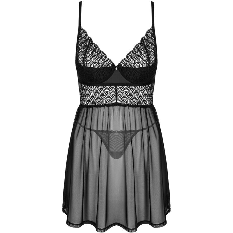 OBSESSIVE - CHEMERIS BADYDOLL &amp; THONG XS/S SET