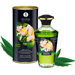 SHUNGA - ORGANIC GREEN TEA HEATING MASSAGE OIL 100 ML