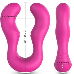 ARMONY - SERAPH VIBRATOR DUAL REMOTE CONTROL FUCHSIA