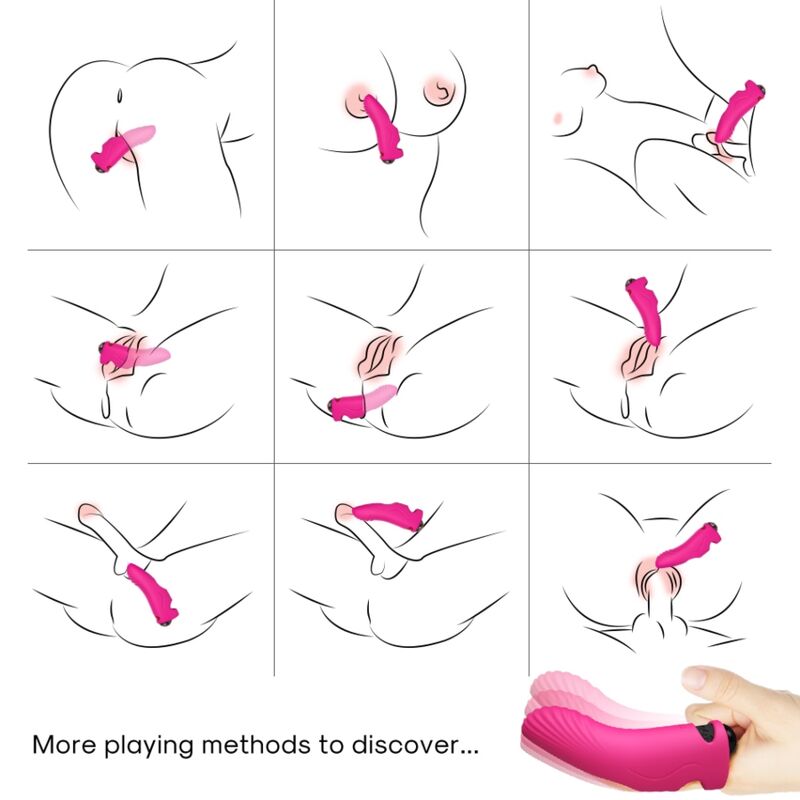 ARMONY - AURORA FUCHSIA FINGER VIBRATOR