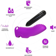 ARMONY - AURORA FUCHSIA FINGER VIBRATOR