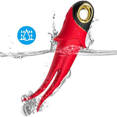ARMONY - SHADOW DOUBLE HEAD VIBRATOR TEASING RED