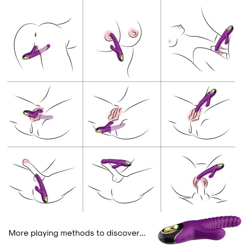 ARMONY - ETERNITY SILICONE PURPLE VIBRATOR