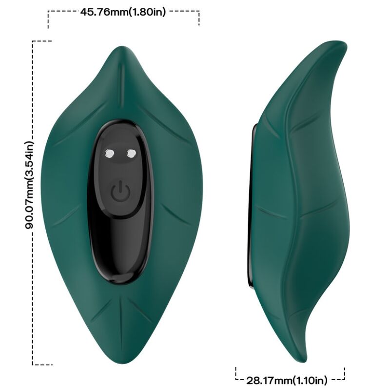 ARMONY - GREEN REMOTE CONTROL STIMULATOR AND VIBRATOR