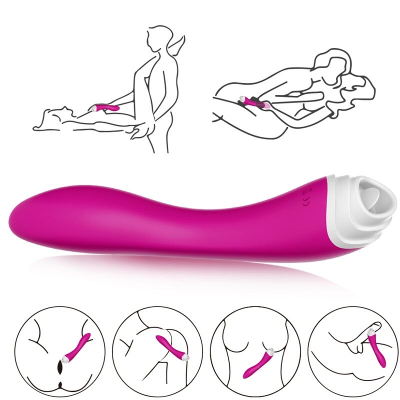 ARMONY - FAIRYLAND LICKING VIBRATING CLIP AND PURPLE VIBRATOR